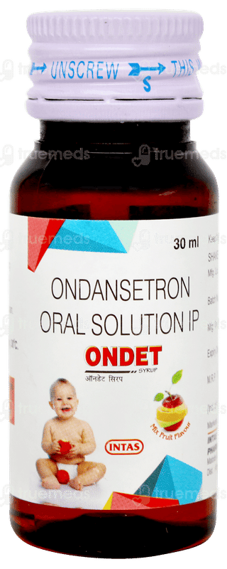 Ondet Mix Fruit Flavour Syrup 30ml