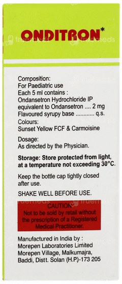 Onditron Lemon Flavour Solution 30ml Onditron Lemon Flavour Solution 30ml