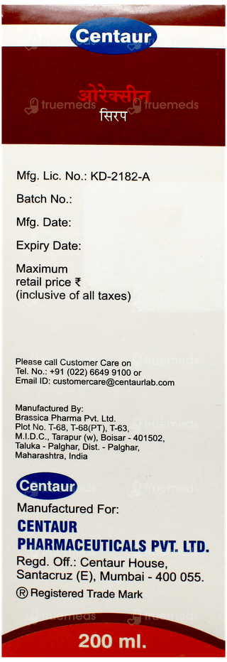 Oraxin Syrup 200Ml
