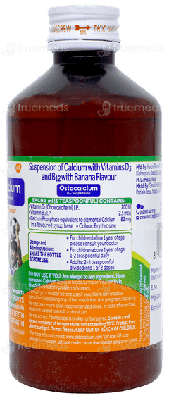 Ostocalcium Banana Flavour Suspension 200ml