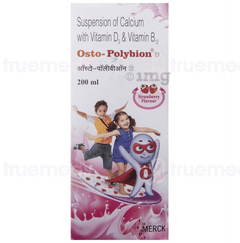 Osto Polybion D Strawberry Flavour Suspension 200ml