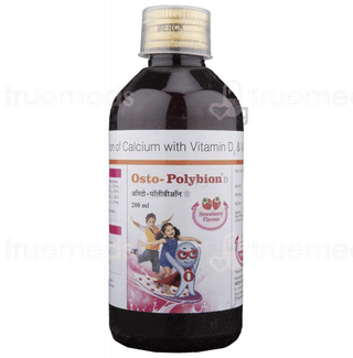 Osto Polybion D Strawberry Flavour Suspension 200ml