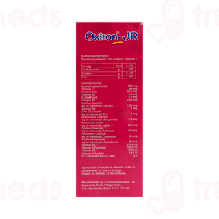 Oxiron Jr Syrup 100ml