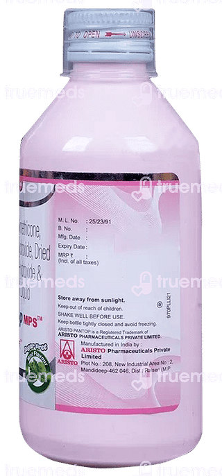 Pantop Mps Mint Flavour Sugar Free Liquid 200ml