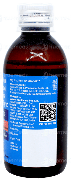 Phensedyl Dx Syrup 100ml