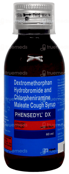 Phensedyl Dx Syrup 60ml Phensedyl Dx Syrup 60ml