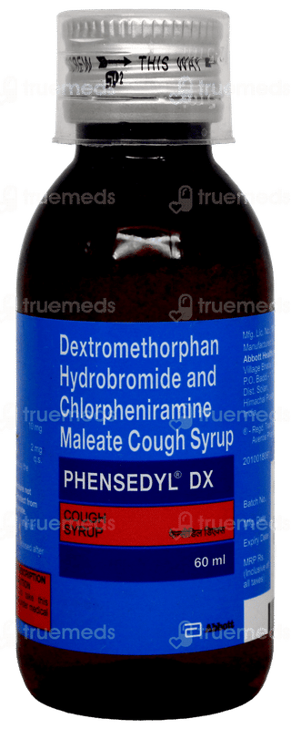 Phensedyl Dx Syrup 60ml