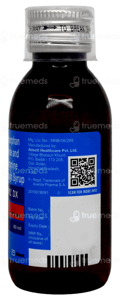 Phensedyl Dx Syrup 60Ml