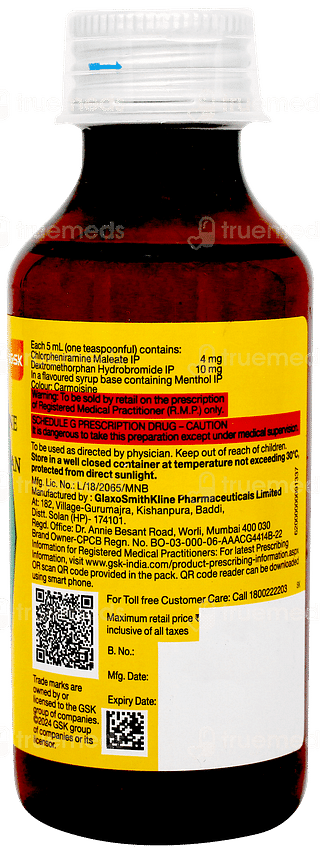 Piriton Cs Syrup 100ml