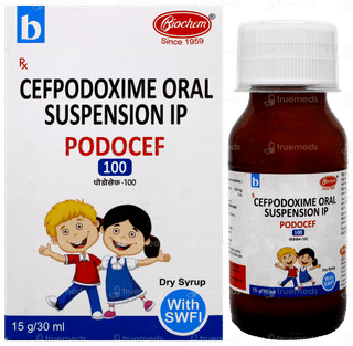 Podocef 100 Suspension 30Ml