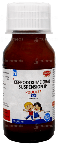 Podocef 100 Suspension 30Ml