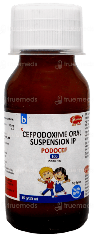 Podocef 100 Suspension 30Ml