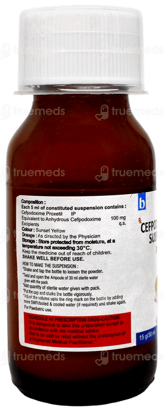 Podocef 100 Suspension 30Ml