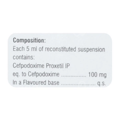 Podxetil 100 Orange Flavour Suspension 30Ml Podxetil 100 Orange Flavour Suspension 30Ml