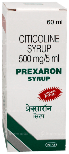 Prexaron Sugar Free Syrup 60Ml
