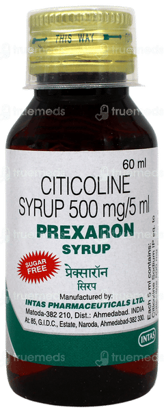 Prexaron Sugar Free Syrup 60Ml