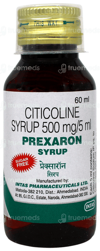 Prexaron Sugar Free Syrup 60Ml
