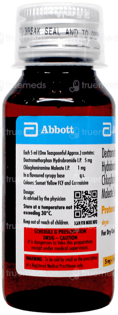 Protussa Syrup 60Ml Protussa Syrup 60Ml