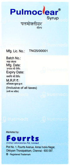Pulmoclear Syrup 100ml