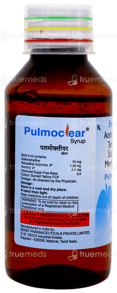 Pulmoclear Syrup 100ml