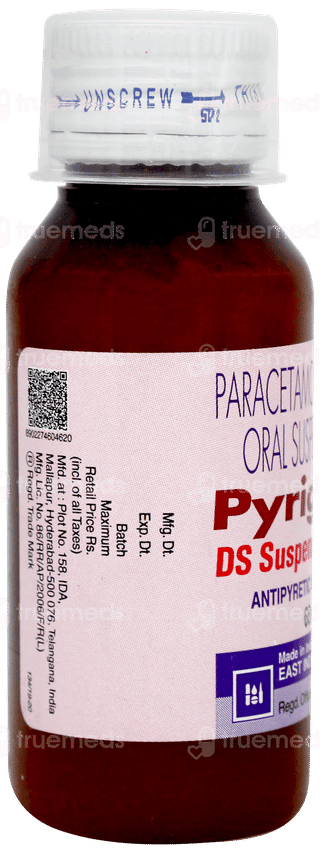 Pyrigesic Ds Suspension 60ml