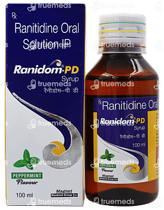 Ranidom Pd Peppermint Flavour Syrup 100ml