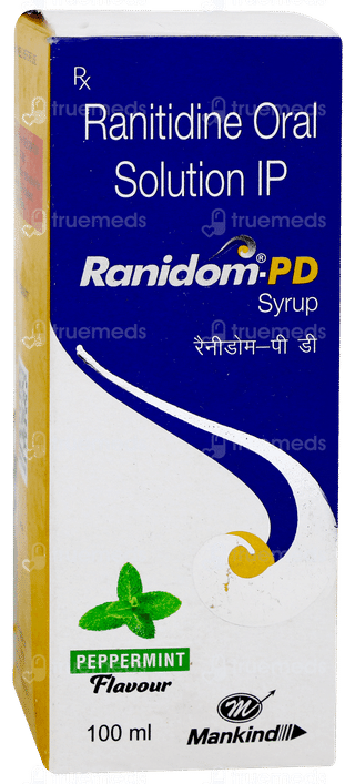 रैनिडोम पीडी पेपरमिंट फ्लेवर सिरप 100ml