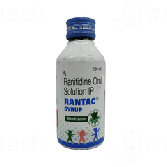 Rantac Mint Flavour Syrup 100ml Rantac Mint Flavour Syrup 100ml