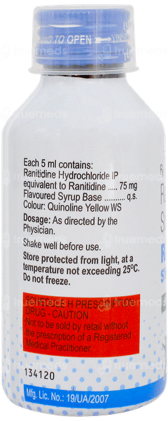 Rantac Mint Flavour Syrup 100ml Rantac Mint Flavour Syrup 100ml