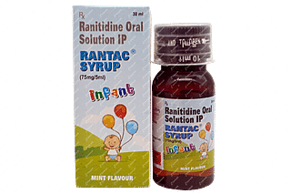 Rantac Infant Mint Flavour Syrup 30 ML