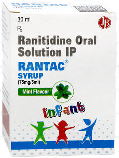 Rantac Infant Mint Flavour Syrup 30ml Rantac Infant Mint Flavour Syrup 30ml