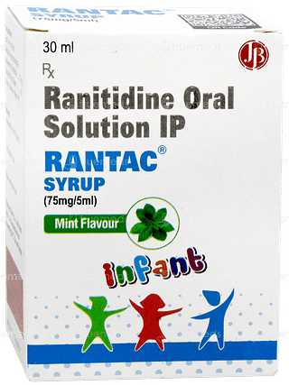 Rantac Infant Mint Flavour Syrup 30ml