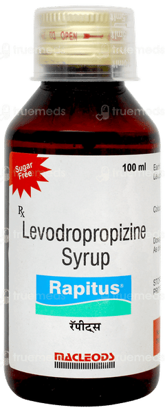 Rapitus Sugar Free Syrup 100ml Rapitus Sugar Free Syrup 100ml