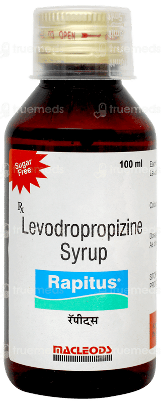 Rapitus Sugar Free Syrup 100ml