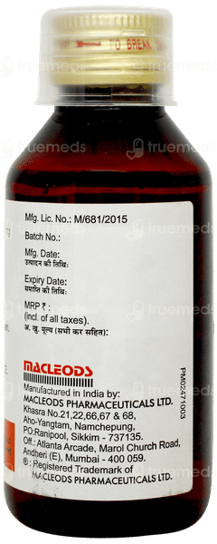 Rapitus Sugar Free Syrup 100ml