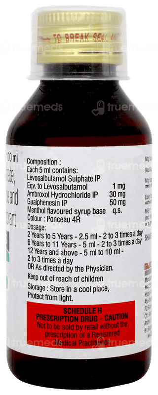 Rapitus Ls Expectorant 100ml