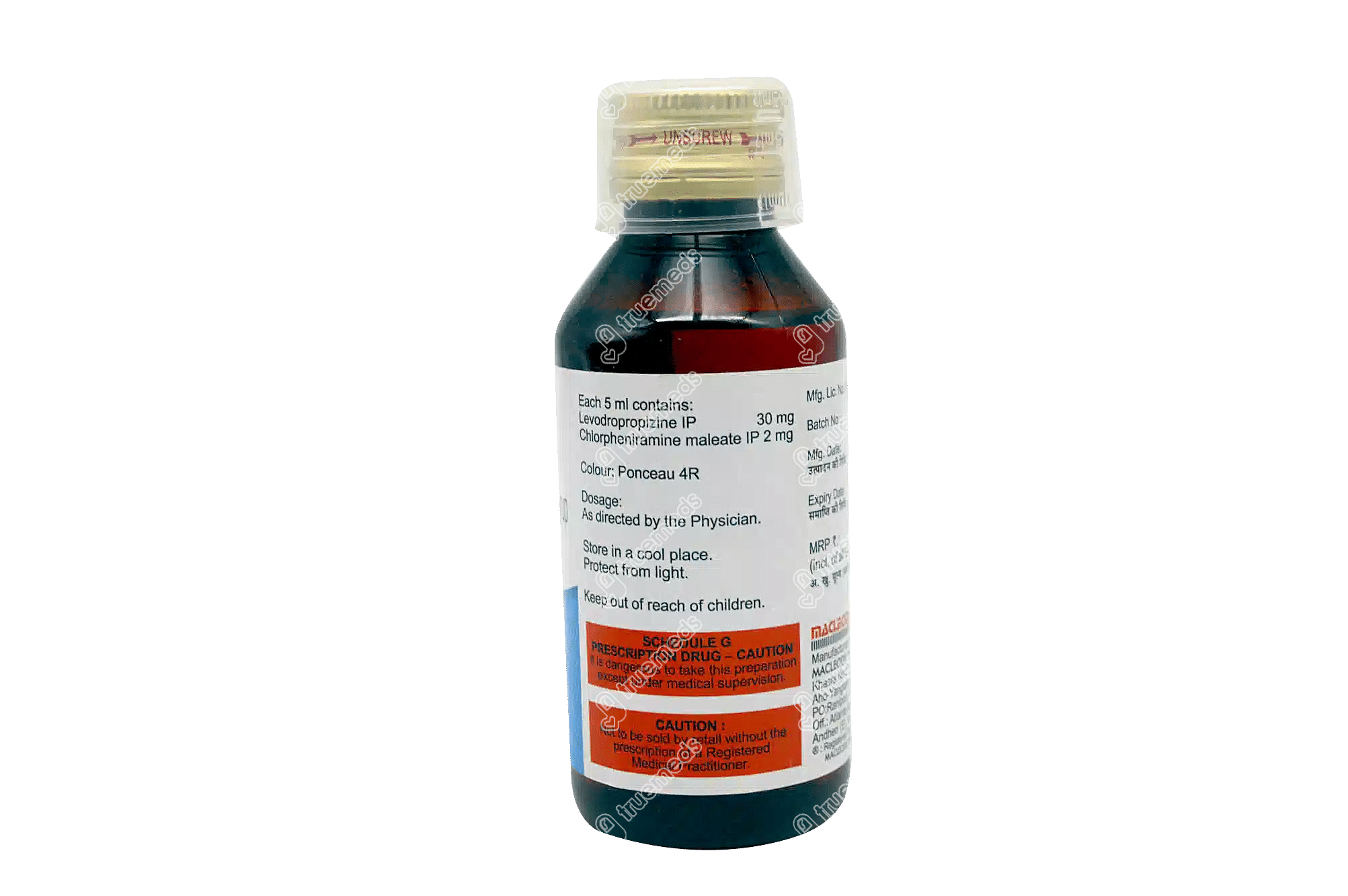 Rapitus Plus 2/30 MG Syrup 100 ML | Order Rapitus Plus 2/30 MG Syrup ...