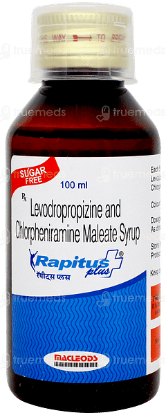 Rapitus Plus Sugar Free Syrup 100ml Rapitus Plus Sugar Free Syrup 100ml