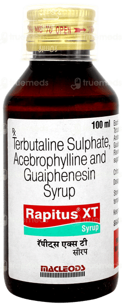 Rapitus Xt Syrup 100ml Rapitus Xt Syrup 100ml