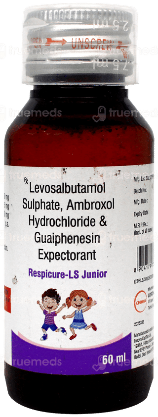Respicure Ls Junior Syrup 60Ml