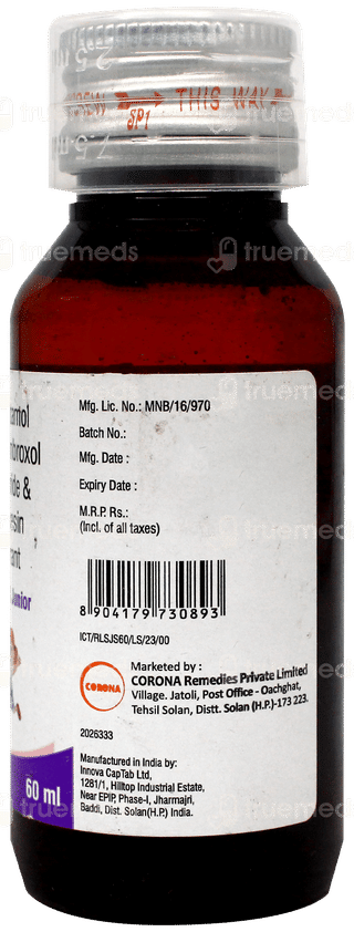 Respicure Ls Junior Syrup 60Ml