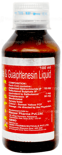 Respira Expectorant 100ml Respira Expectorant 100ml