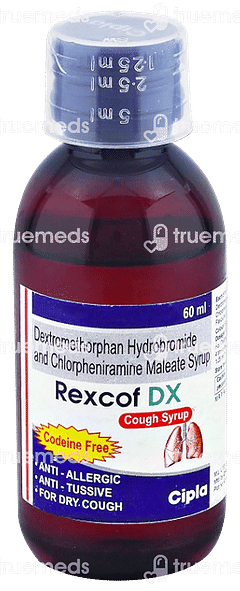 Rexcof Dx Syrup 60ml