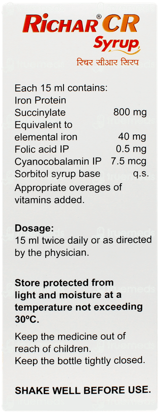 Richar Cr Syrup 150ml