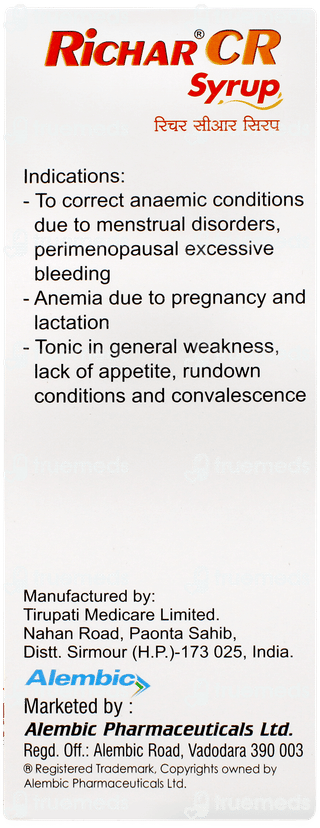 Richar Cr Syrup 150ml