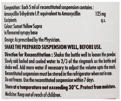 Ronemox Dry Syrup 60Ml Ronemox Dry Syrup 60Ml
