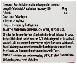 Ronemox Dry Syrup 60Ml