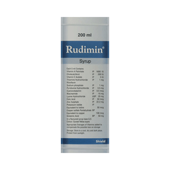 Rudimin Syrup 200Ml