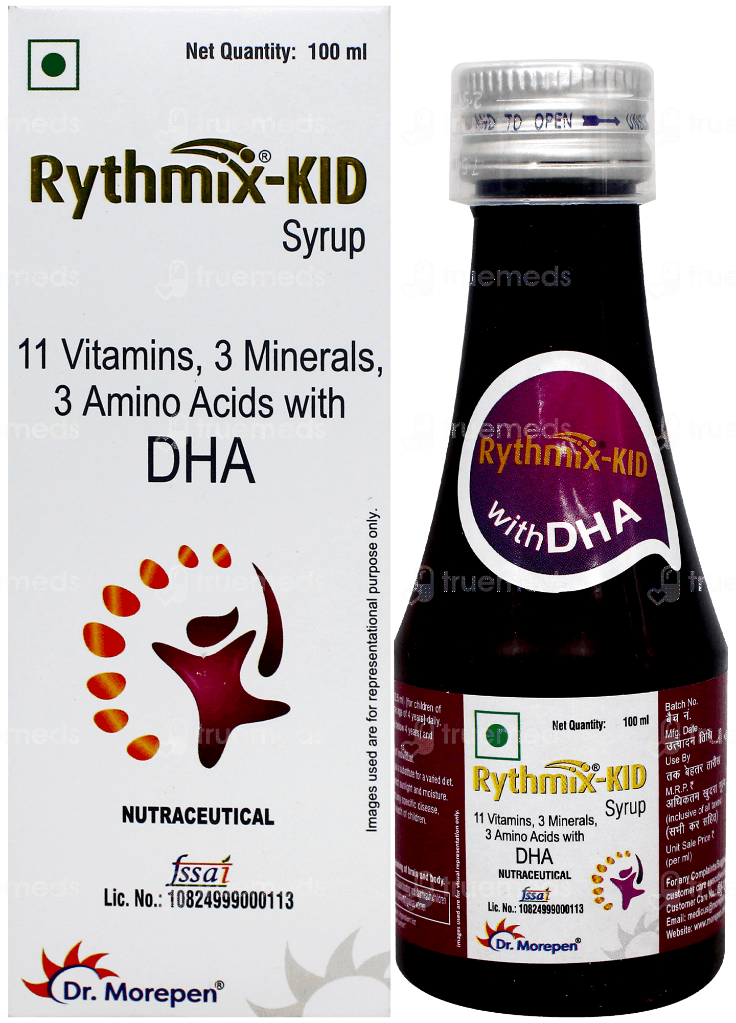 Rythmix Kid Syrup 100Ml