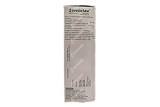 Sensiclav 125/31.25 MG Dry Syrup 30 ML